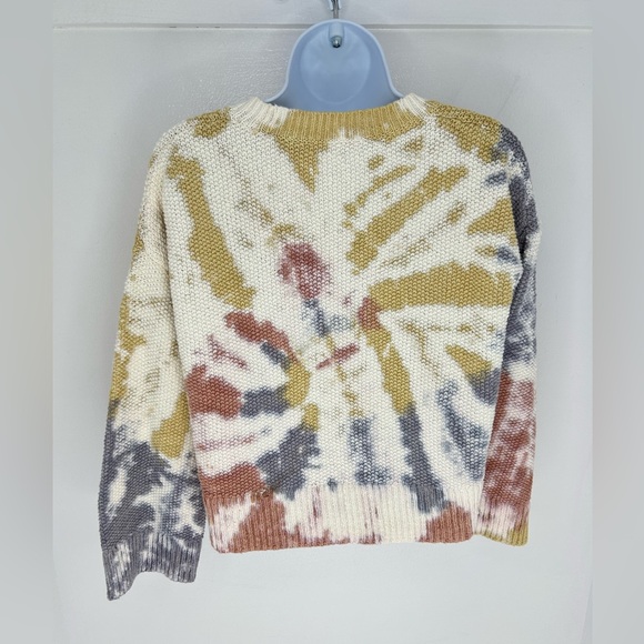 Madewell Tie Dye Westford Wide Sleeve Boxy Crop Pullover Sweater Knit Size XXS‎ - Picture 5 of 11